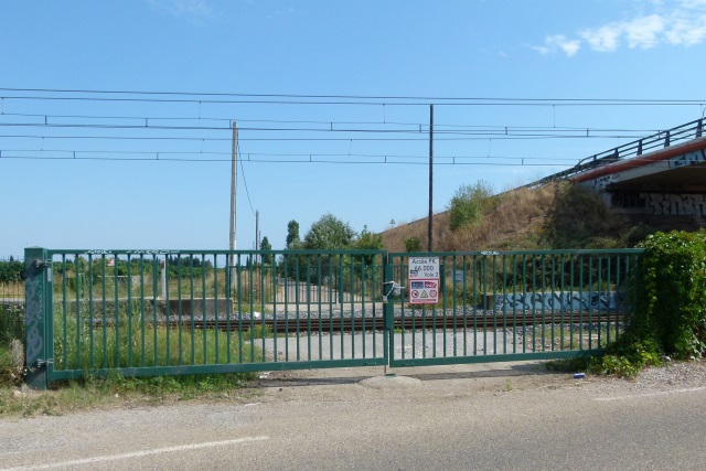 Hérault - Saint Aunès - passage à niveau