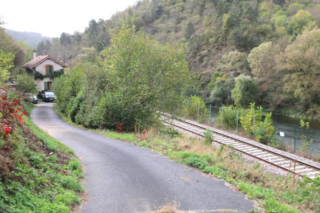 Haute Loire - Aurec sur Loire - passage à niveau