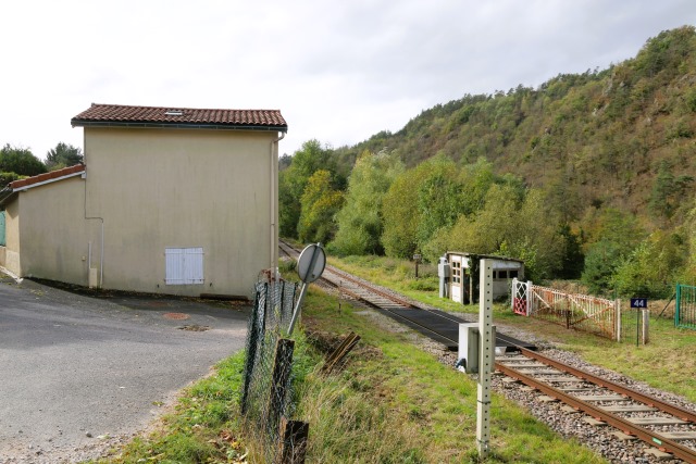 Haute Loire - Aurec sur Loire - passage à niveau