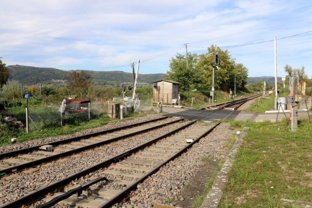 Haute Loire - Bas en Basset - passage à niveau