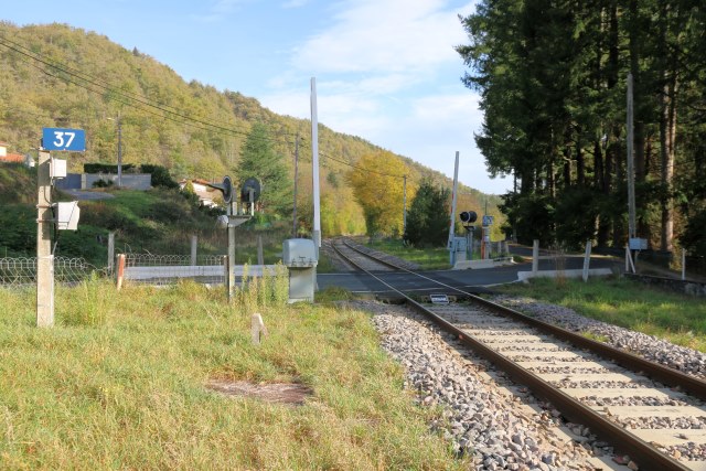 Haute Loire - Beauzac - passage à niveau