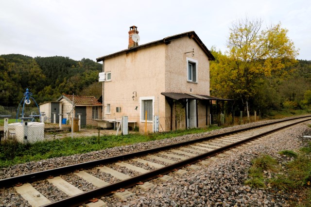 Haute Loire - Retournac - passage à niveau