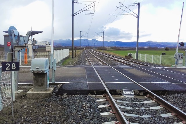 Puy de Dôme - Clerlande - passage à niveau