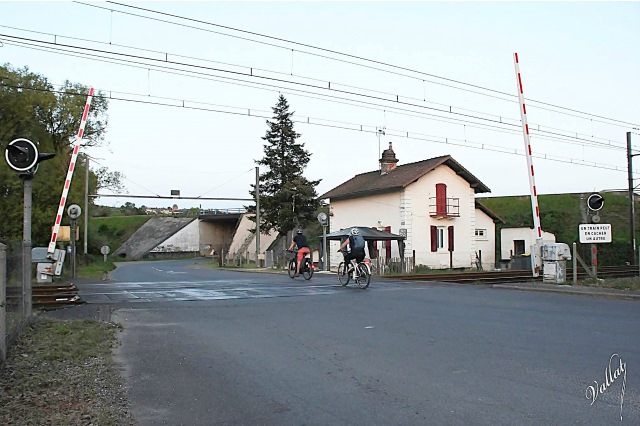 Corrèze - Ussac - passage à niveau