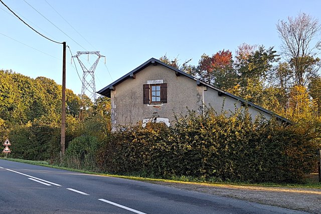 Creuse - Lafat - passage à niveau