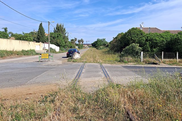 Hérault - Bessan - passage à niveau