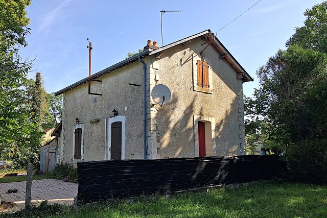 Indre - Ciron - passage à niveau