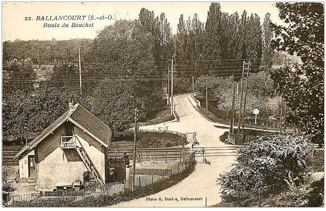 Essonne - Ballancourt sur Essonne - passage à niveau